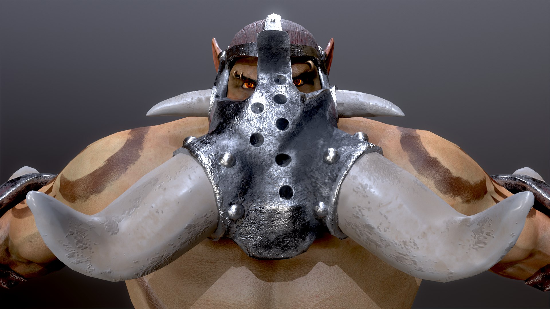 3D Orc Warrior3 Model - TurboSquid 1883709