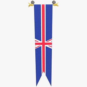 3D British Flag V1