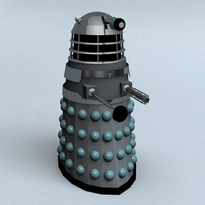 3d model of mark 1 dalek