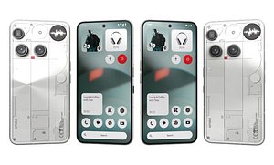 Nothing Phone 3 White 3D