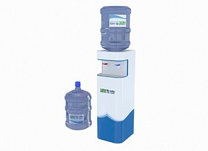 water cooler 3D model