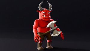 Stylized Demon Troll