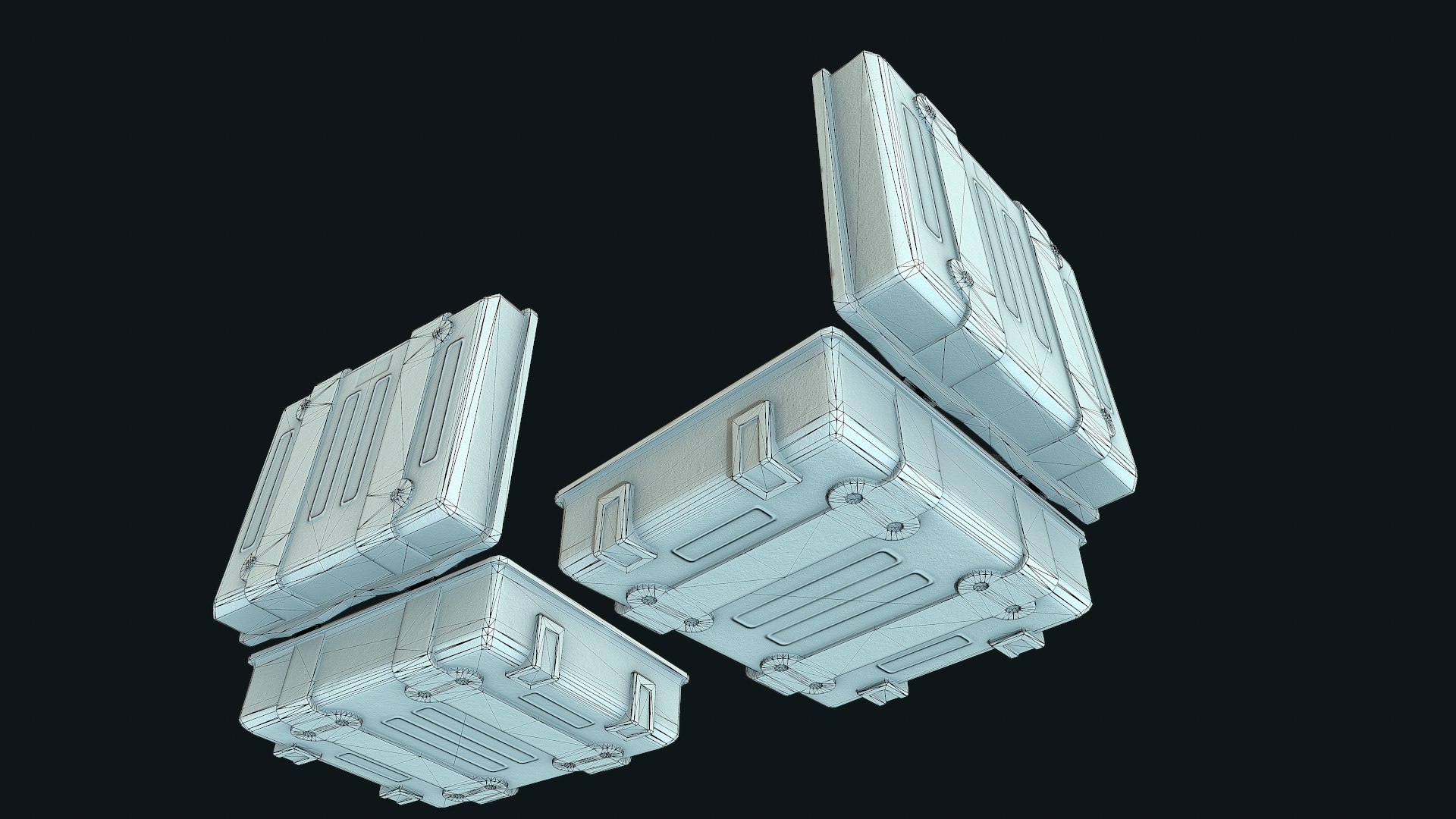 3D Nuclear Bomb Suitcase - TurboSquid 2156929