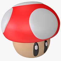 Super Mario Mushroom Figure