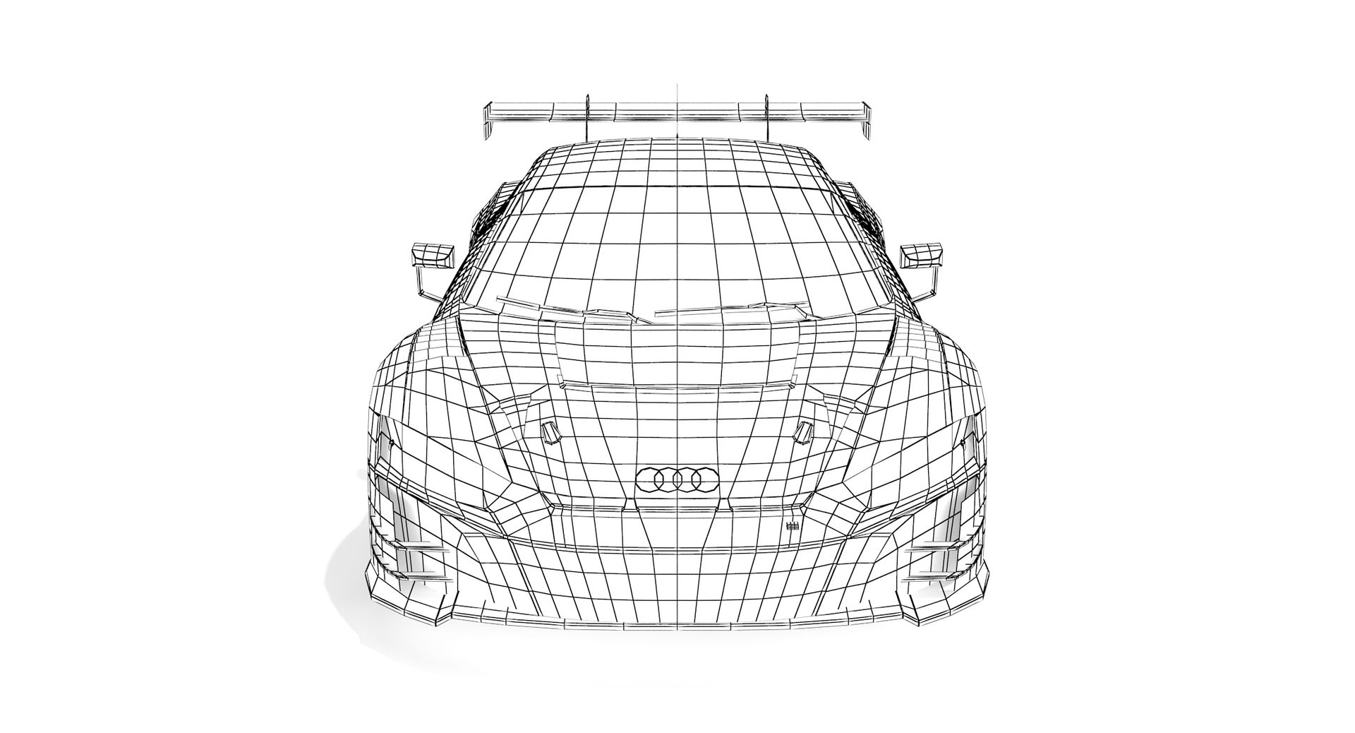 3D Audi R8 Lms Gt3 - TurboSquid 1635545