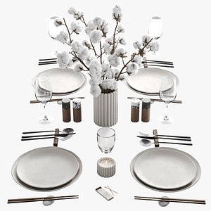 3D Tableware 6 model
