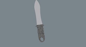 Low Poly Knife 2