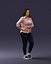 Girl in pink sweater 0004