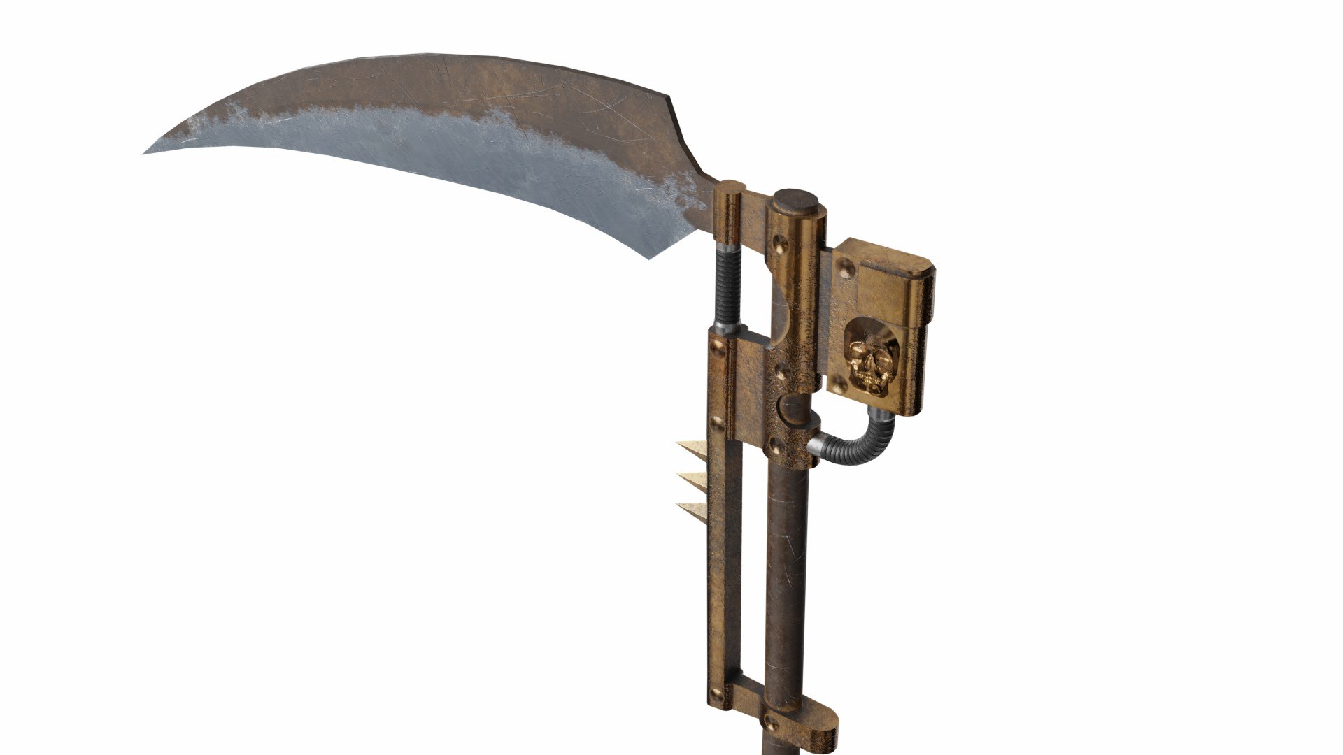 Battle Scythe 3D Model - TurboSquid 1783285