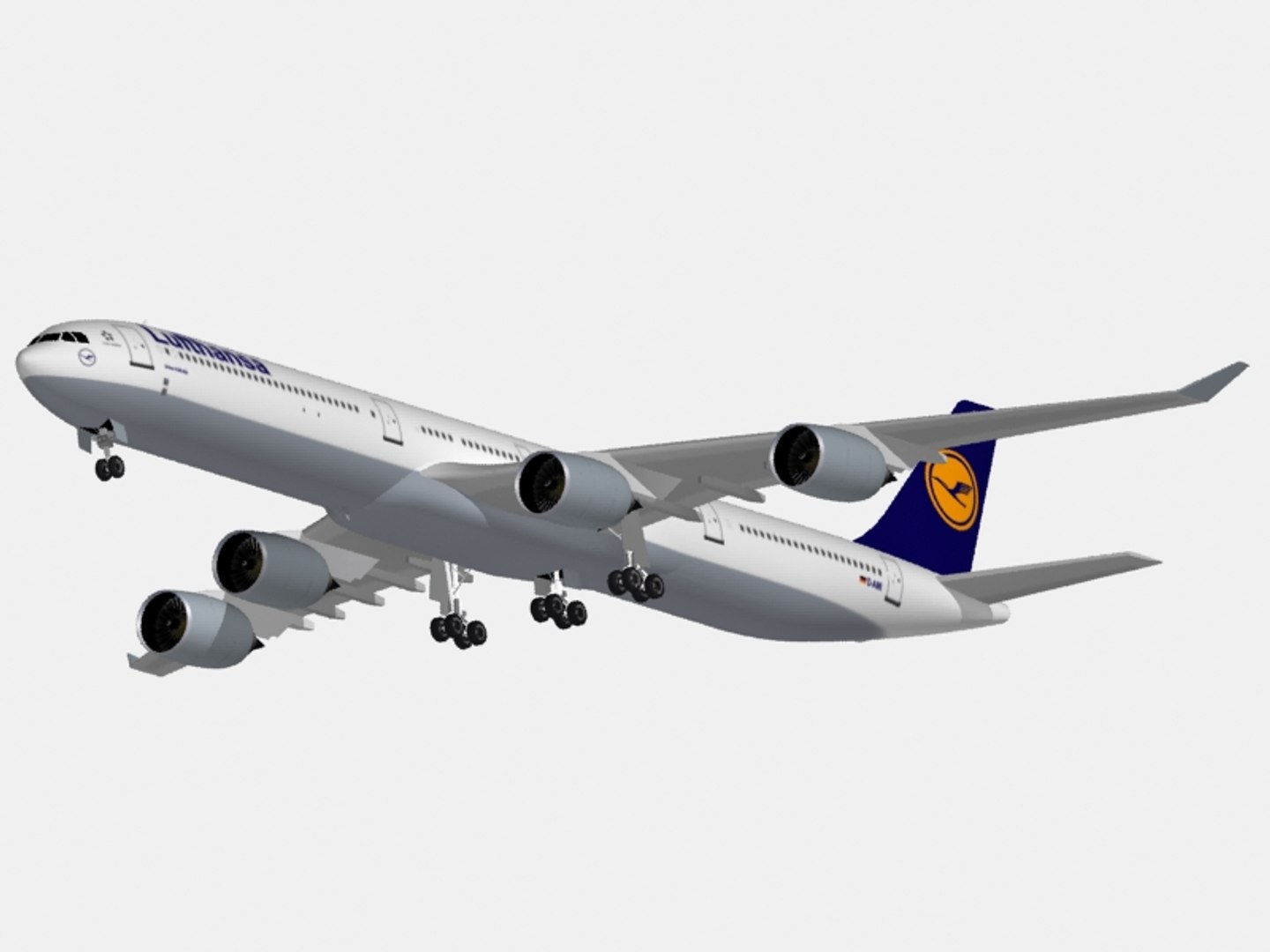 AIRBUS 340-600 ルフトハンザ ファンハンザ エアバス AIRBUS 340-600 ルフトハンザ ファンハンザ エアバス - メルカリ