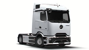 3D Mercedes Benz eActros Pro600 4x2 Tractor 2026