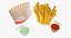 Burger con patatine fritte e Coca cola