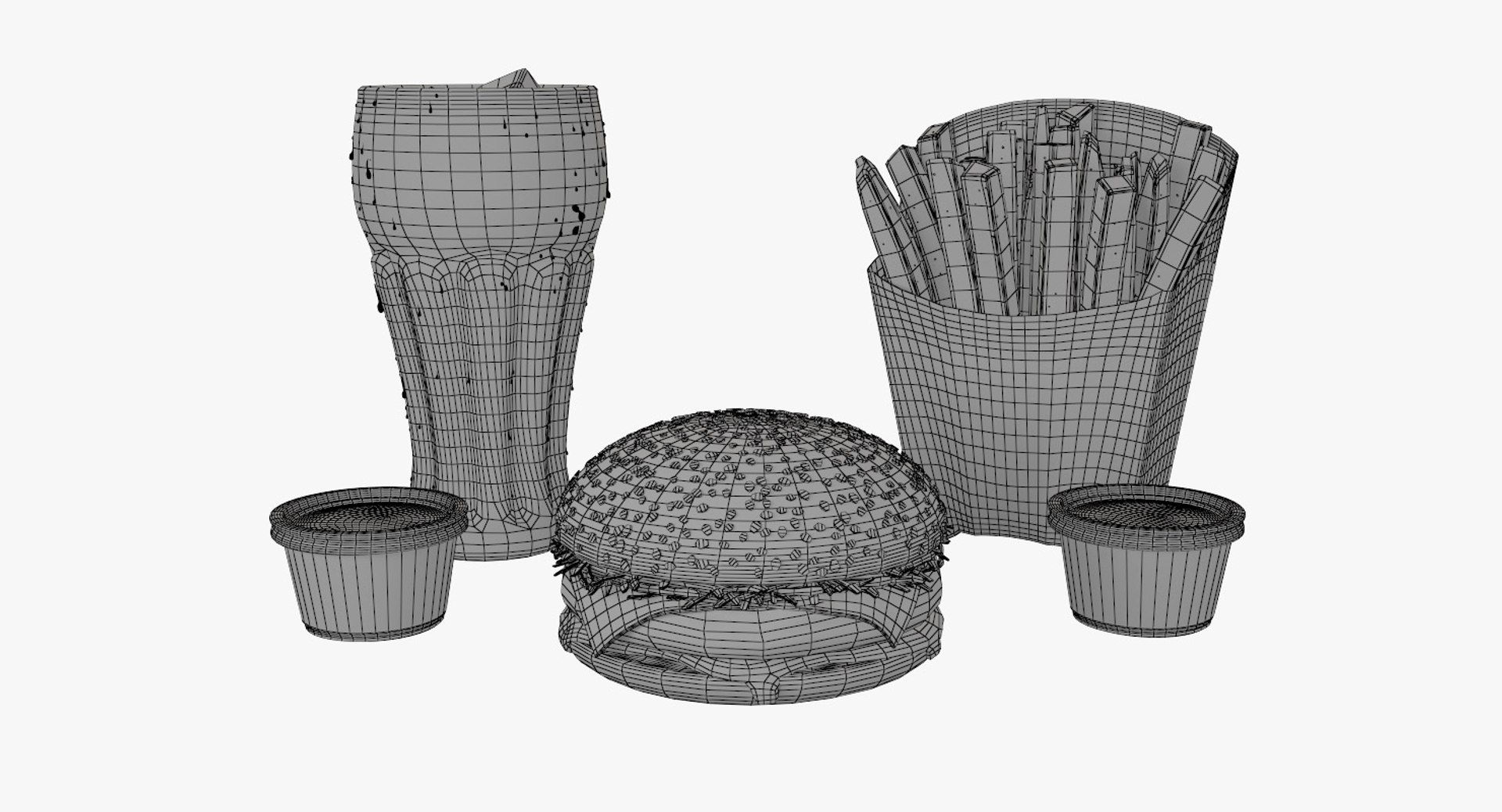 burger fries cola 3D https://p.turbosquid.com/ts-thumb/K3/K5SWb8/b8QE3XAZ/signiturewireframenosmooth/jpg/1536667879/1920x1080/fit_q87/b2e61a87e0ef0d817fab4e0d34a934633ddb86e6/signiturewireframenosmooth.jpg
