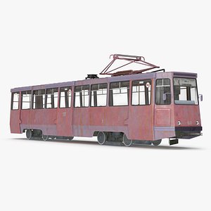 KTM-5 Soviet Tram Old