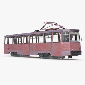 KTM-5 Soviet Tram Old