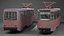 KTM-5 Soviet Tram Old 3D model