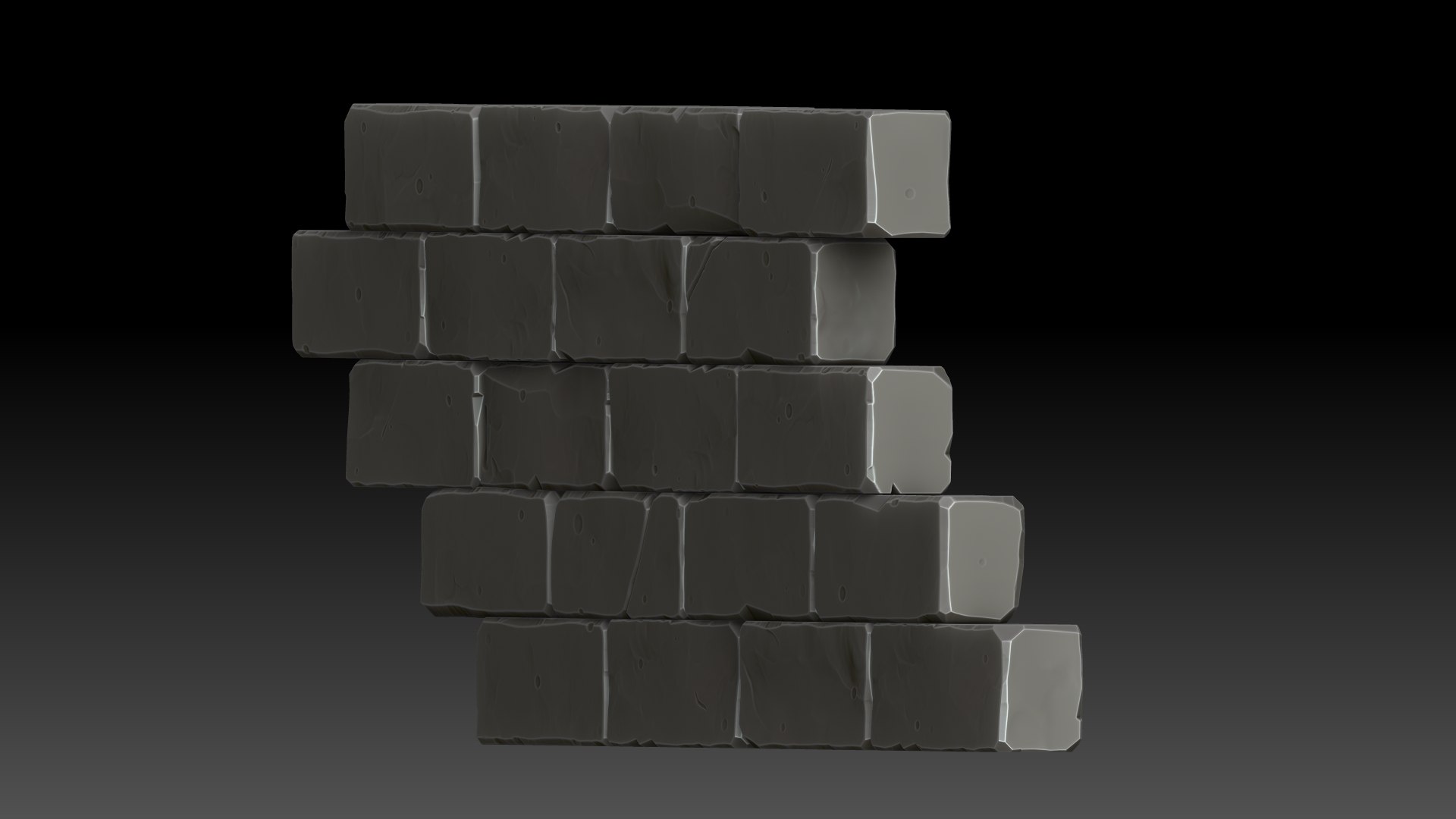 3D Stylized Bricks - TurboSquid 2458974