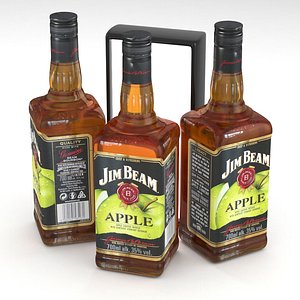 3D model bourbon whiskey beam