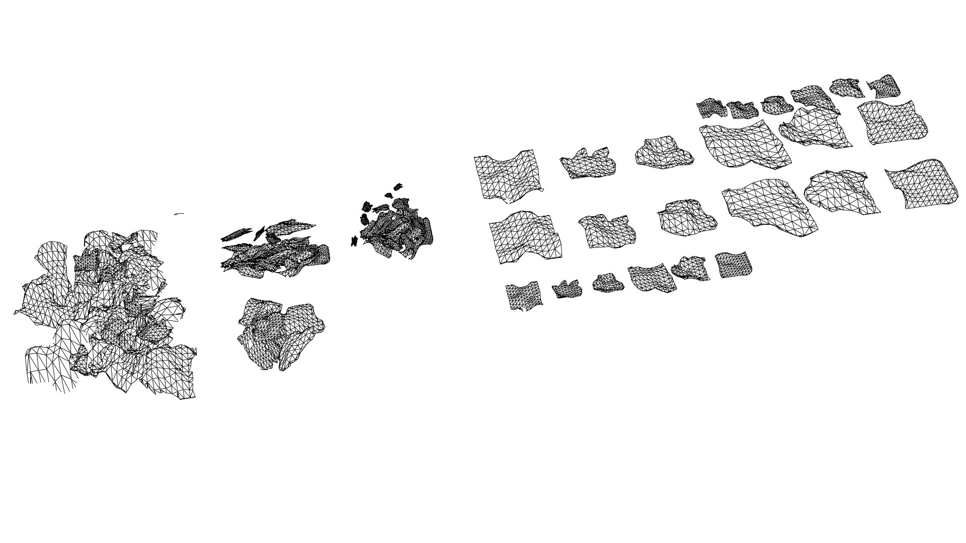 Postapocalyptic Paper Trash Low-poly 3D Model - TurboSquid 1960525