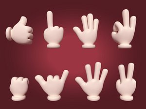 Hand Emoji Signs - Icons Collection