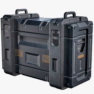 3D Sci-Fi Case 03 PBR model