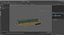 Surface Missile System Two-Tone Paint Deployed Rigged for Maya