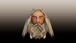 3D Rabindranath Tagore model