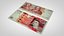 3D 50 pounds note