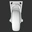 3d model of caster wheel