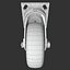 3d model of caster wheel