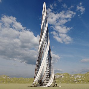 city architecture 3D model