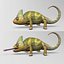chameleon color 3d max