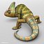 chameleon color 3d max