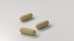 3D medicine pill 12