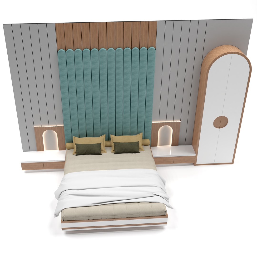 BED 3D Model - TurboSquid 1972329