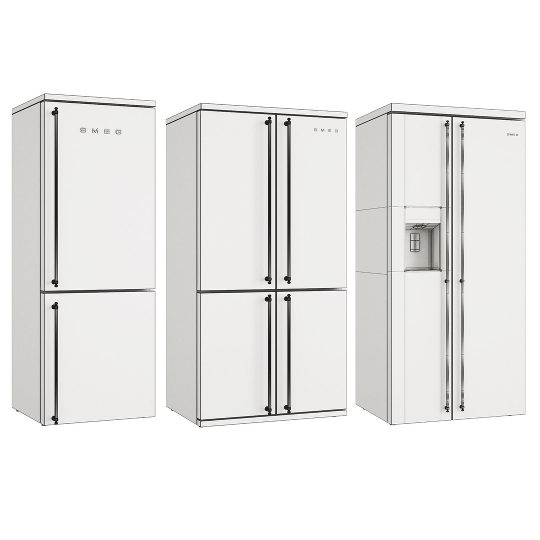 smeg coloniale fridge