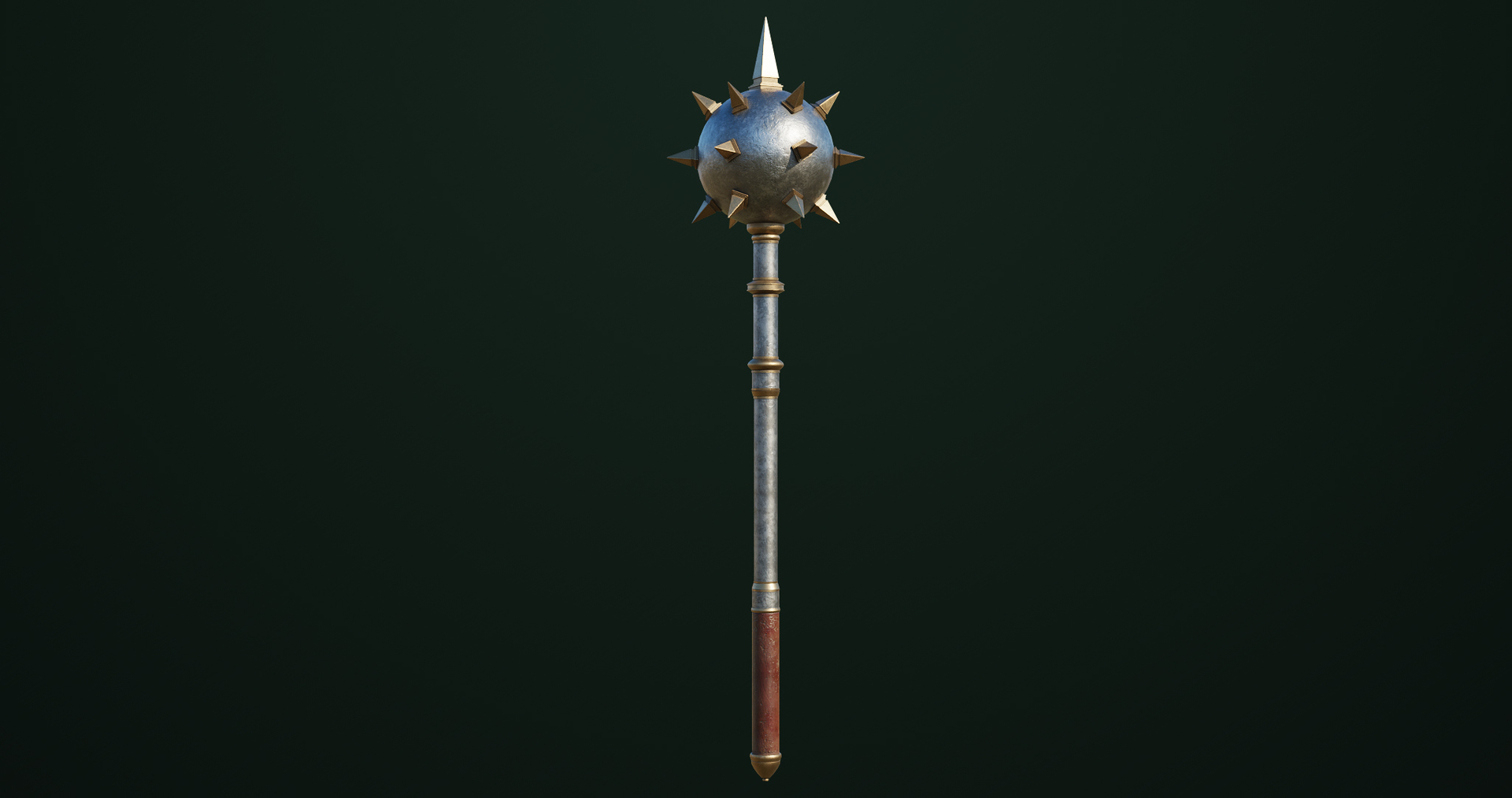 Old Medieval Mace All PBR Unity UE Textures Included 3D - TurboSquid ...