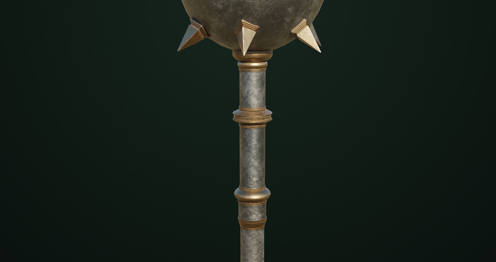 Old Medieval Mace All PBR Unity UE Textures Included 3D - TurboSquid ...