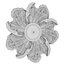 PETALO MIRROR by Bakerfurniture