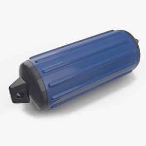 3D model Boat Fender Blue