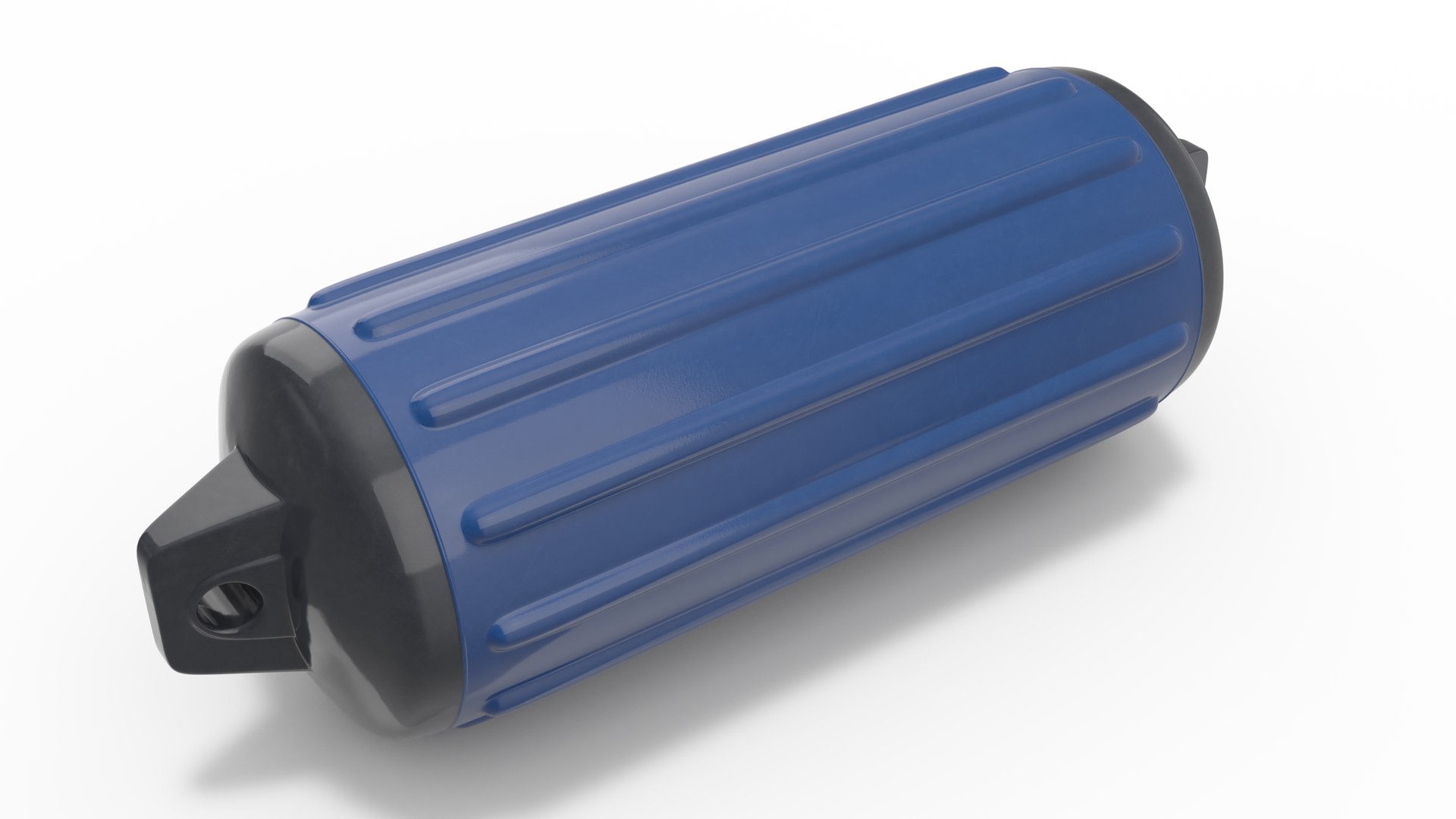 Boat Fender Blue 3D model preview