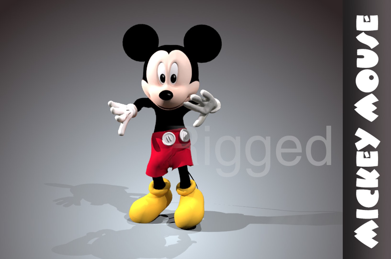 max rigged animation