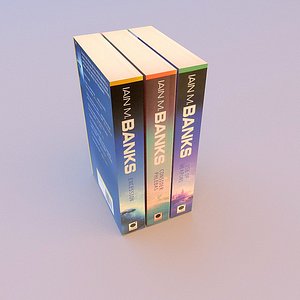 scifi novel 3d model