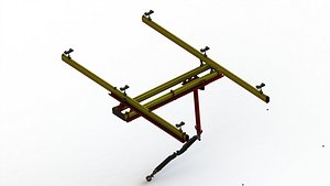 3D Lift Assistance Arms Series 4 with Lightweight Crane System model