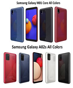 3D model samsung galaxy a02s m01