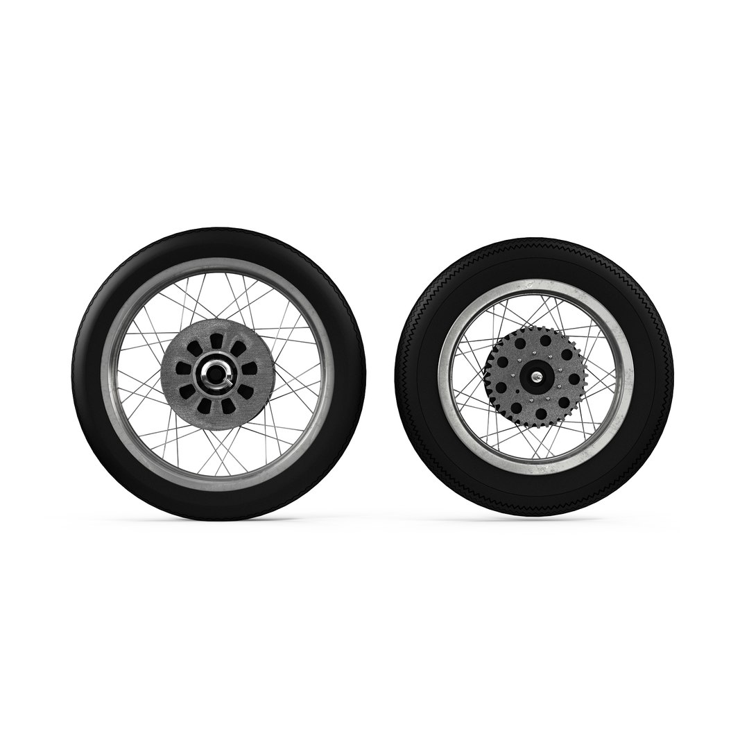 3ds Max Motorcycle Spokes