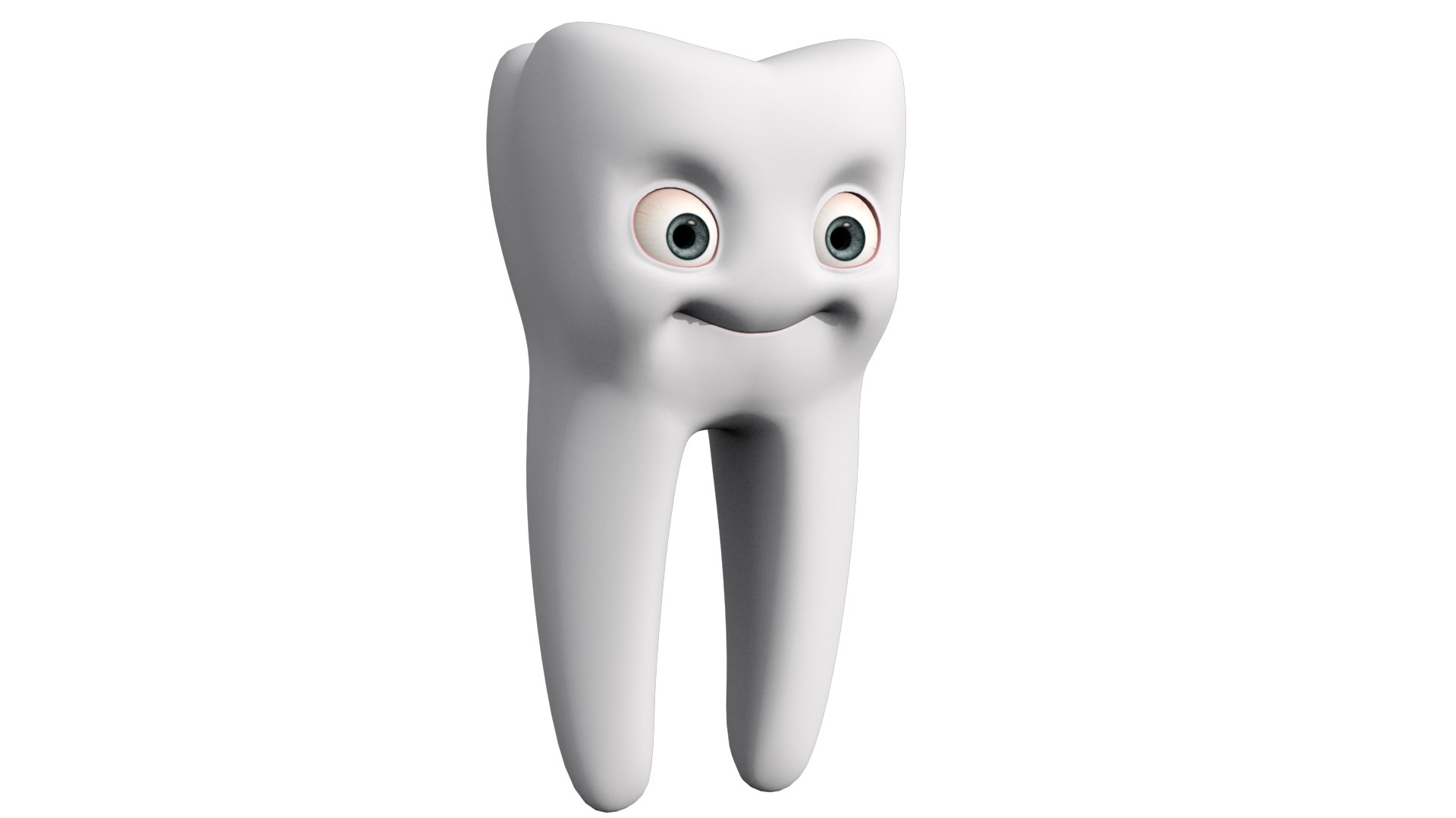 Toon Tooth Rigged With CatRIG 3D Model - TurboSquid 2357814