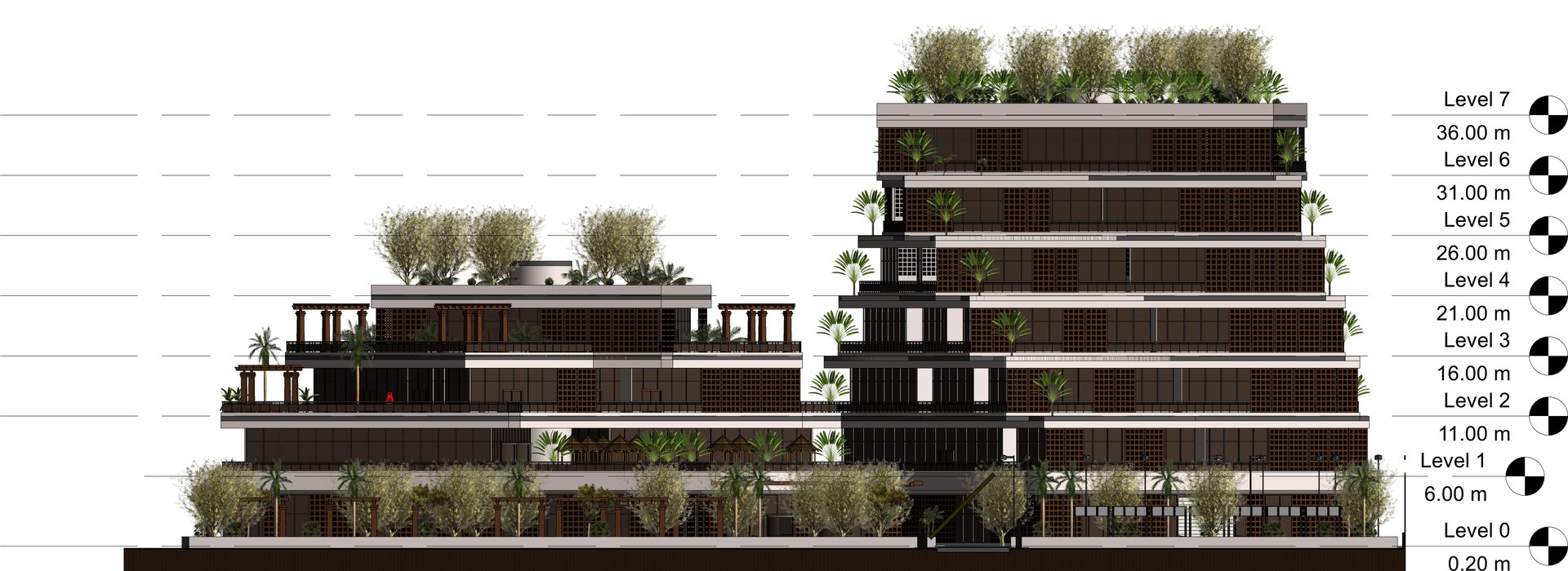 3D Revit Residential Complex - TurboSquid 1460499