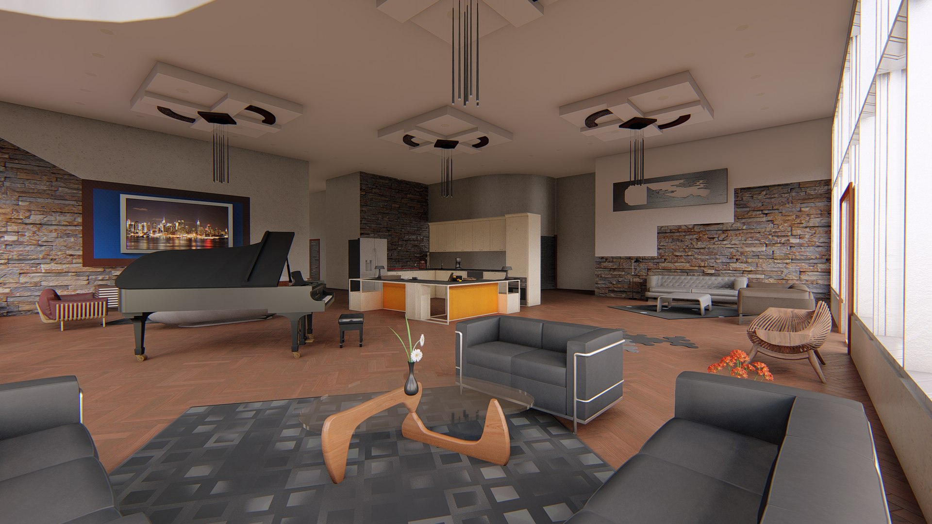 3D Revit Residential Complex - TurboSquid 1460499