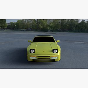 Porsche 944 Convertible HDRI